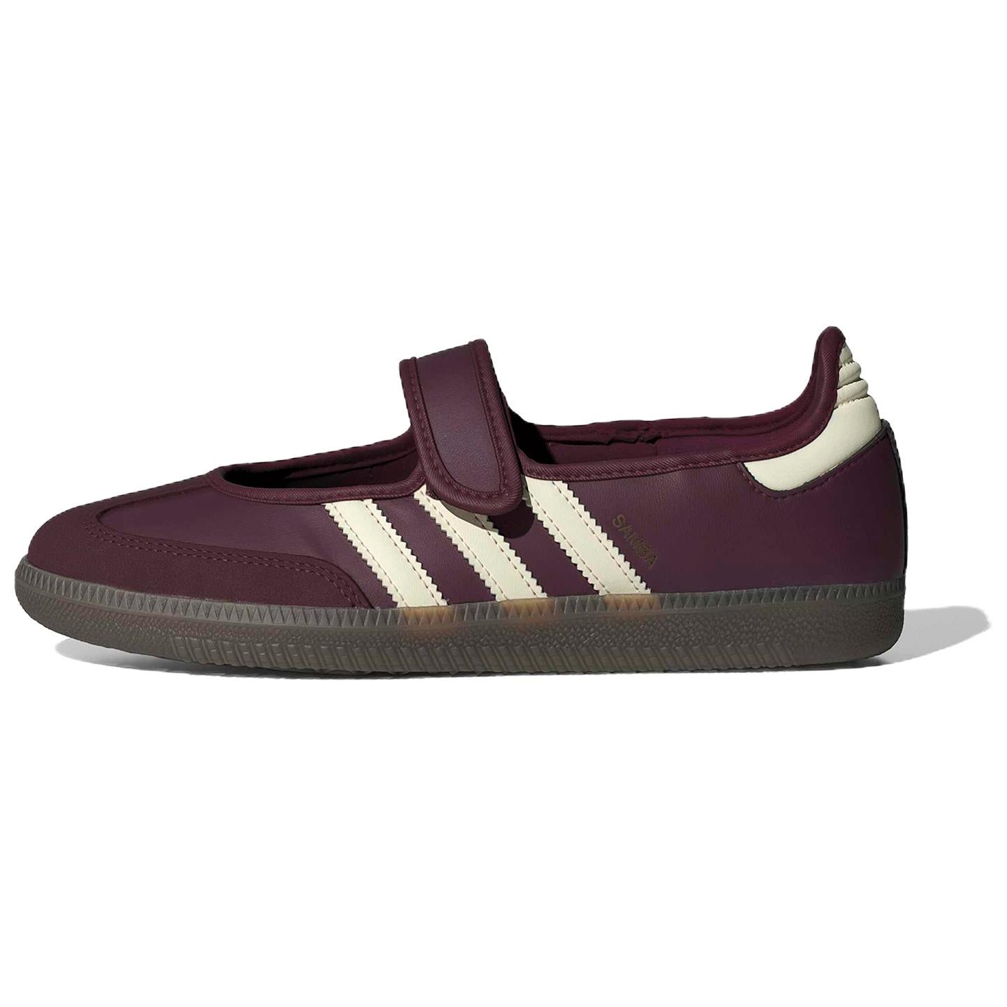 حذاء نسائي Adidas Samba Mary Jane باللون العنابي