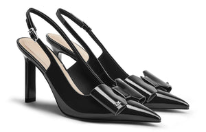 Charles & Keith High Heel | 🎀 حذاء الفيونكة الأنيق بكعب 10سم ✨.