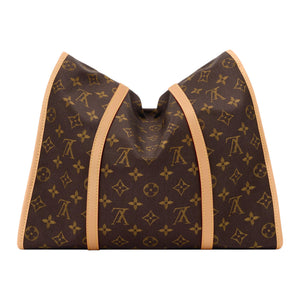 LOUIS VUITTON JET LAG Gold Hardware Accessories Mulberry Silk Combined with Nylon Crossbody Handbag Shoulder Bag Medium Size Men's Brown