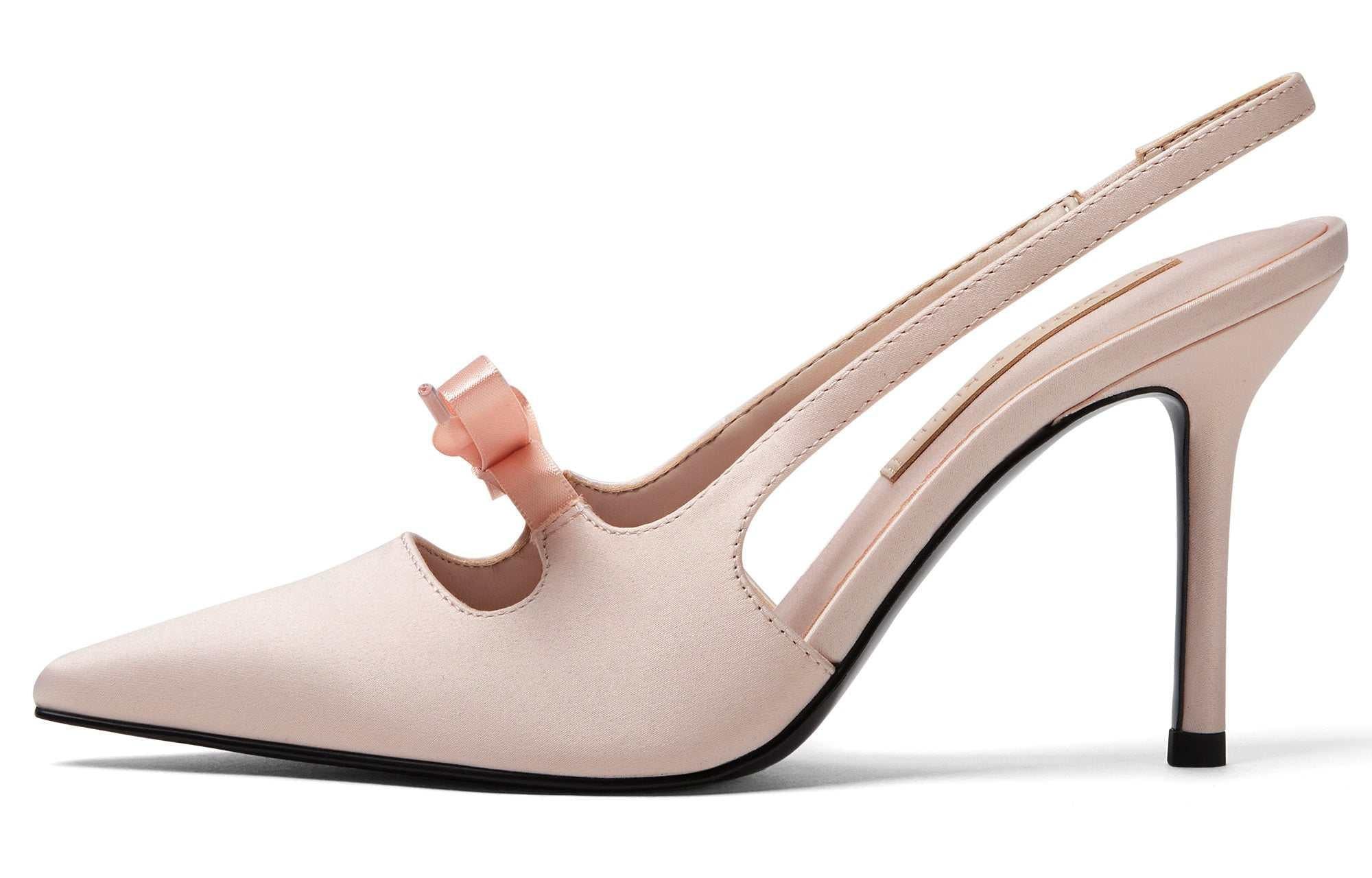 CHARLES & KEITH High Heel | حذاء سلينج باك من تشارلز آند كيث 🎀✨.