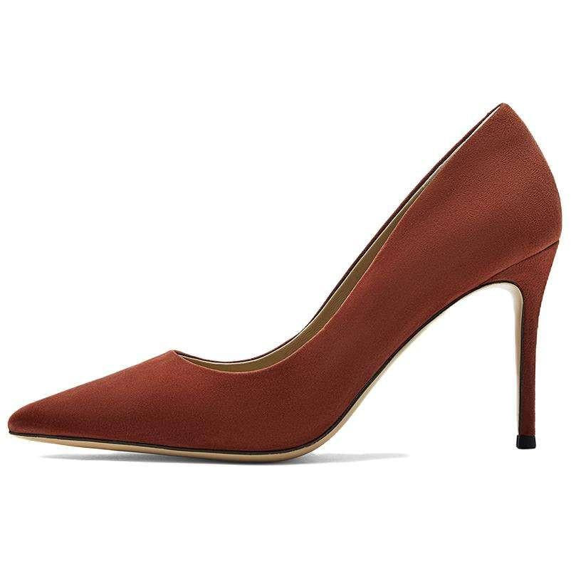 NINE WEST Pointed toe thin high heels 9.5cm.