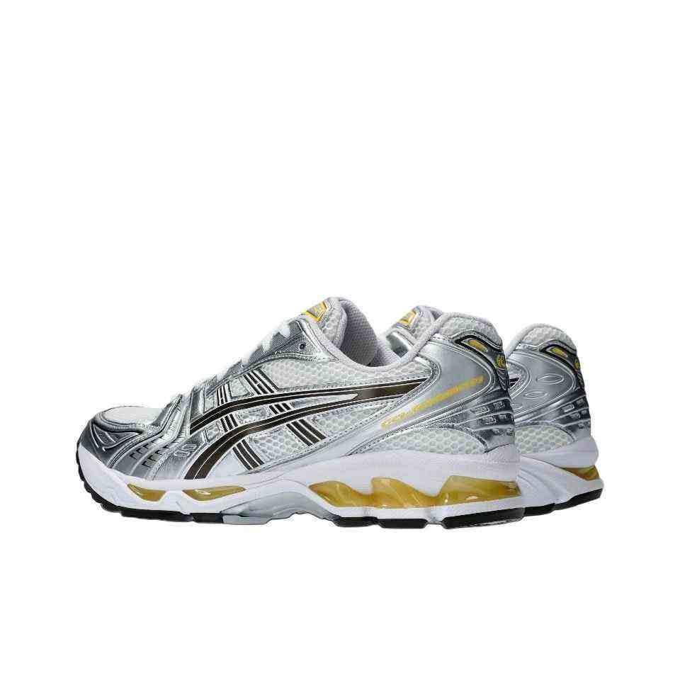 GEL-KAYANO 14  WHITE/TAI-CHI YELLOW.