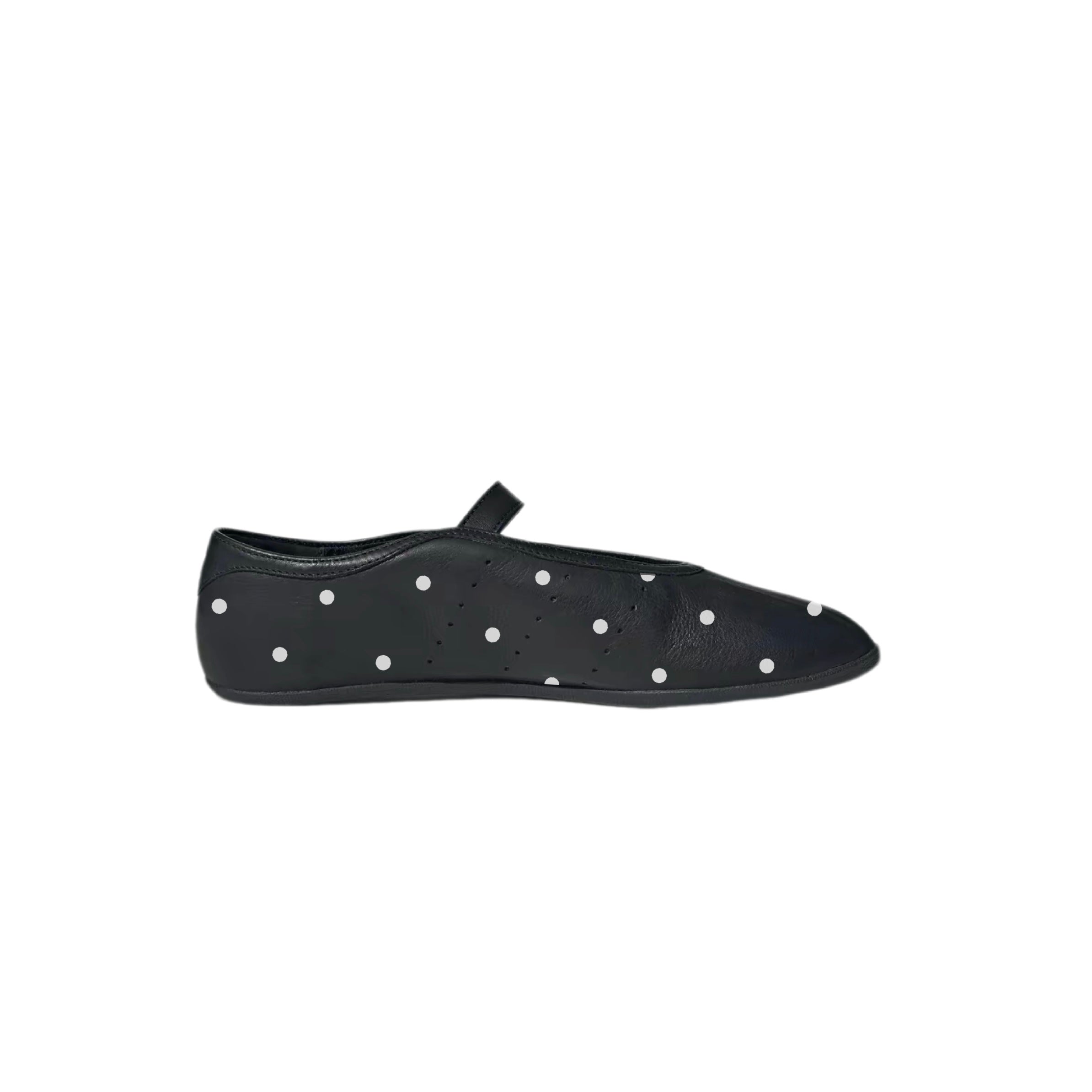 حذاء باليرينا نسائي من adidas باللون الأسود المنقط