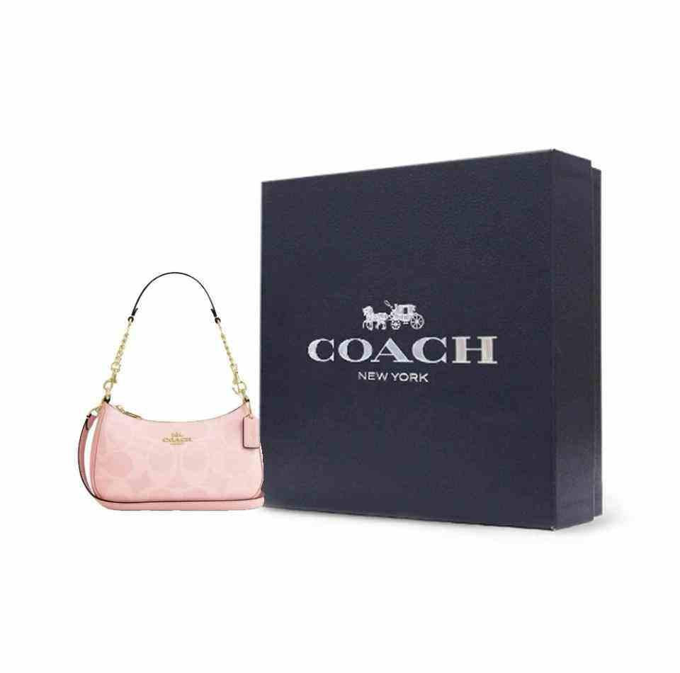 COACH Teri Shoulder Bag In Signature Canvasكوتش كروس بودي.