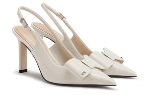 Charles & Keith High Heel | 🎀 حذاء الفيونكة الأنيق بكعب 10سم ✨.