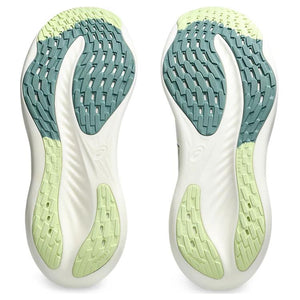 ASICS GEL-Nimbus 26 Comfortable and Versatile Mesh Shock-Absorbing Abrasion-Resistant Low-Top FF BLAST+ ECO, HYBRID ASICS GRIP Men's Fitness Test Running Shoes White Green