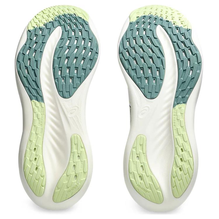 ASICS GEL-Nimbus 26 Comfortable and Versatile Mesh Shock-Absorbing Abrasion-Resistant Low-Top FF BLAST+ ECO, HYBRID ASICS GRIP Men's Fitness Test Running Shoes White Green