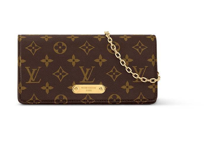 LOUIS VUITTON Lily Wallet Brown.