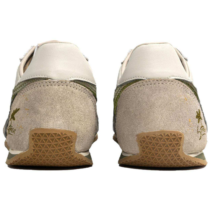 صندل أونيتسوكا تايغر أو نيكسوكا بألوان كريمي وزيتوني بتصميم رياضي أنيق ونعل مطاطي متين