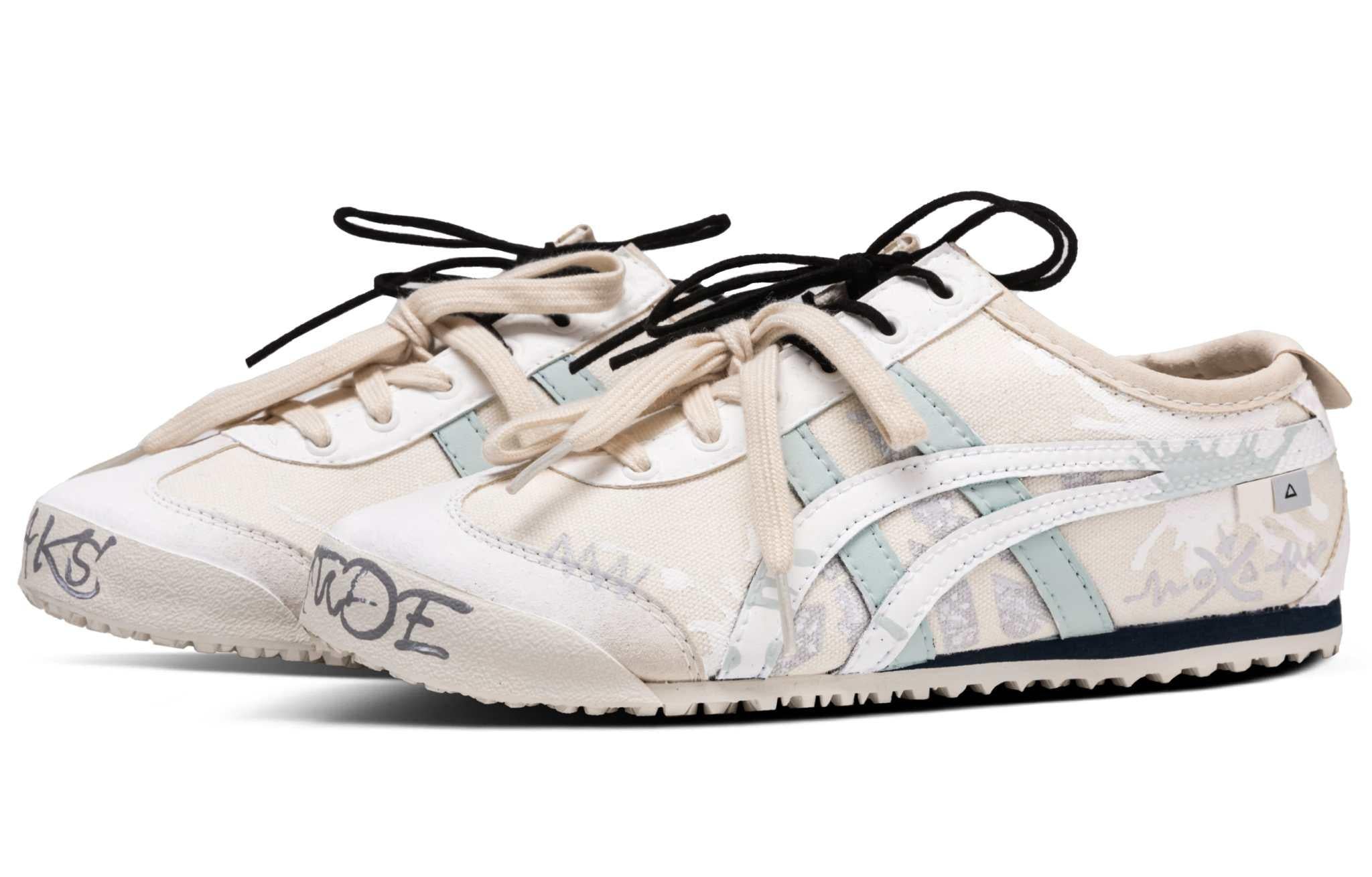 Onitsuka Tiger Mexico 66 limited edition | إصدار فني مرسوم يدويًا-محدود.