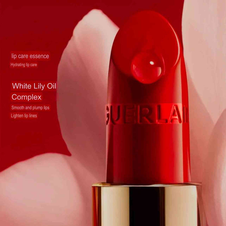 Guerlain Lipstick Limited Edition lipstick in Smoky Rose with hydrating White Lily Oil Complex and luxurious crystal-studded design