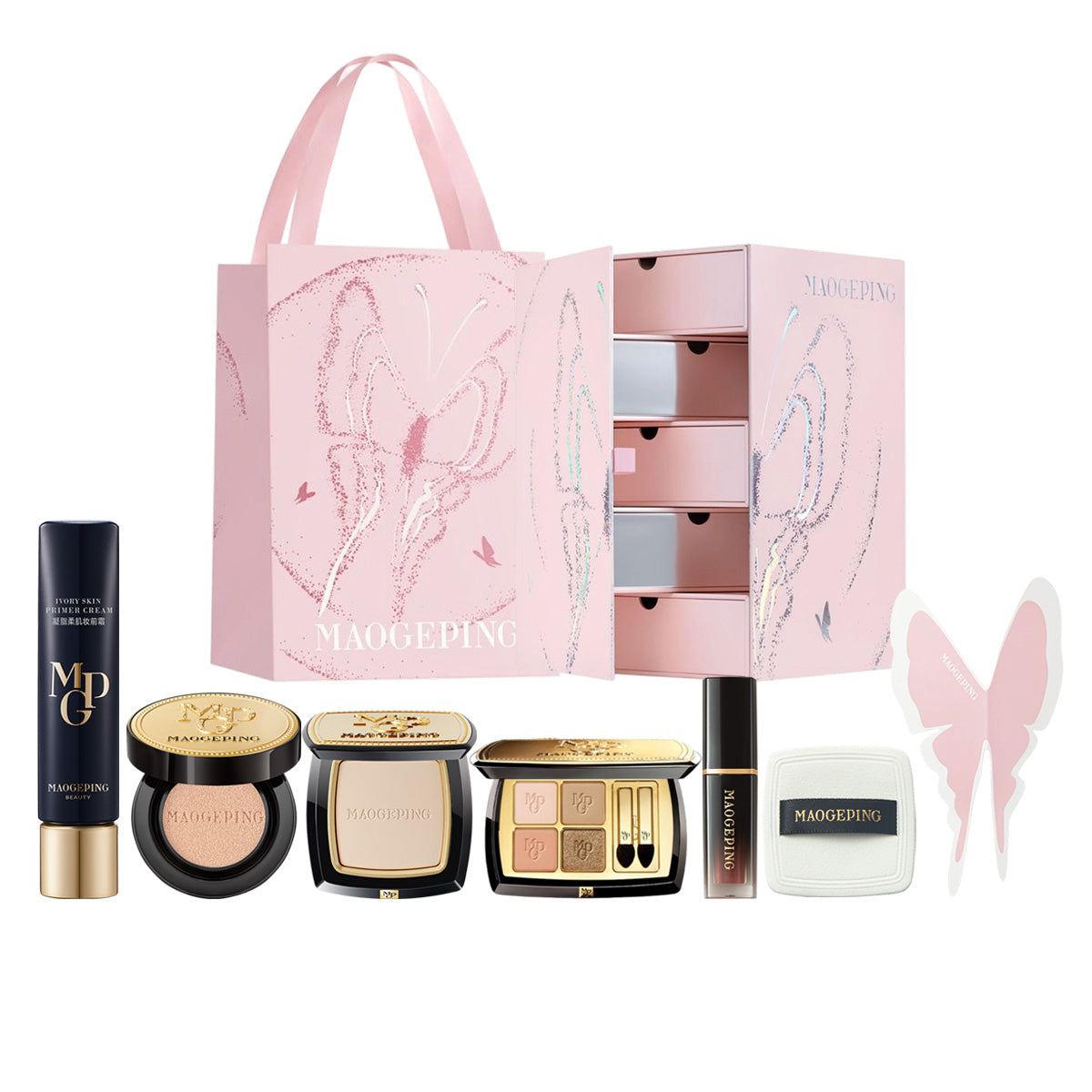 علبة هدايا سيت مكياج ماو قيبينغ الكاملة