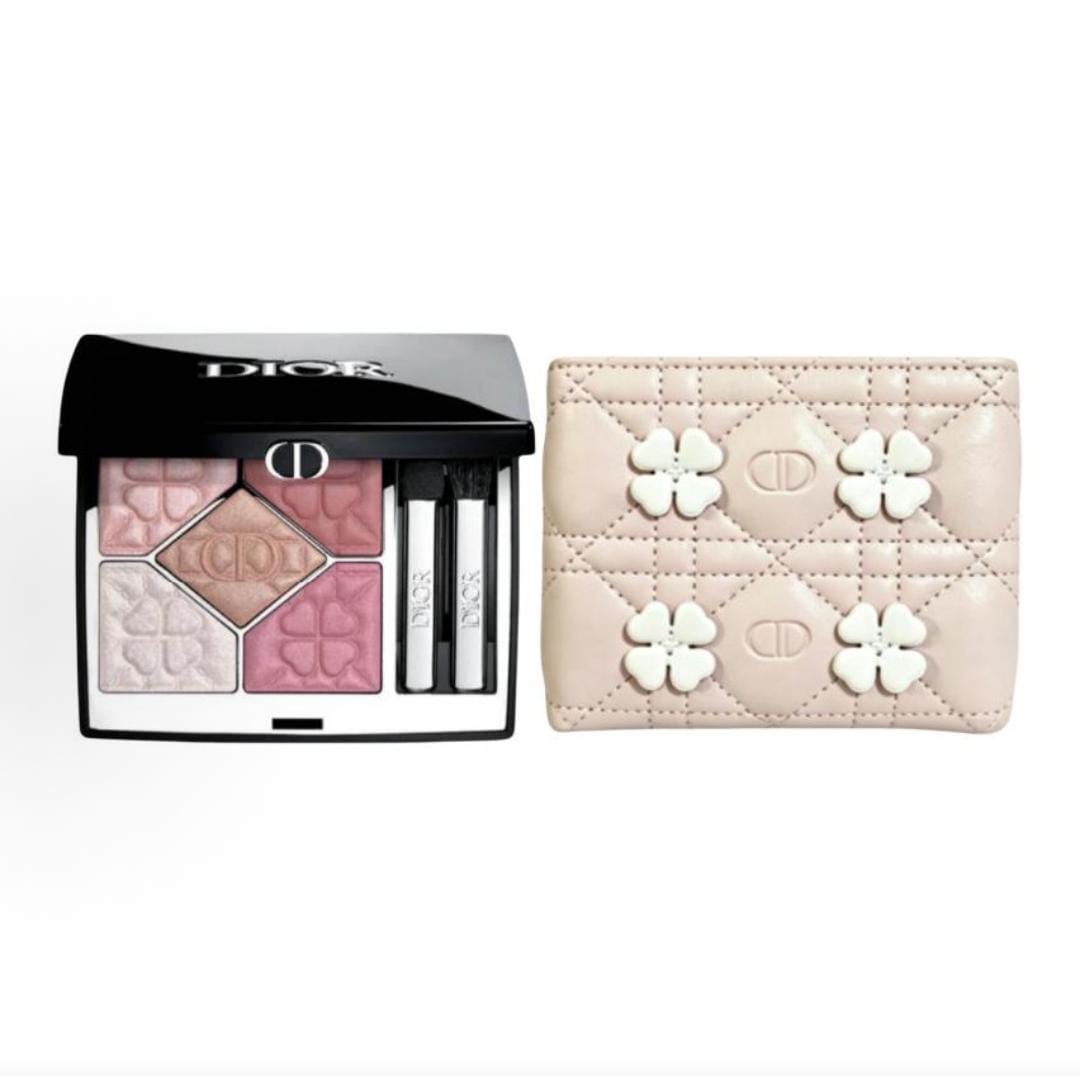 Dior 5 Couleurs Eyeshadow Palette (Limited Edition with Leather Pouch / Cannage Case)