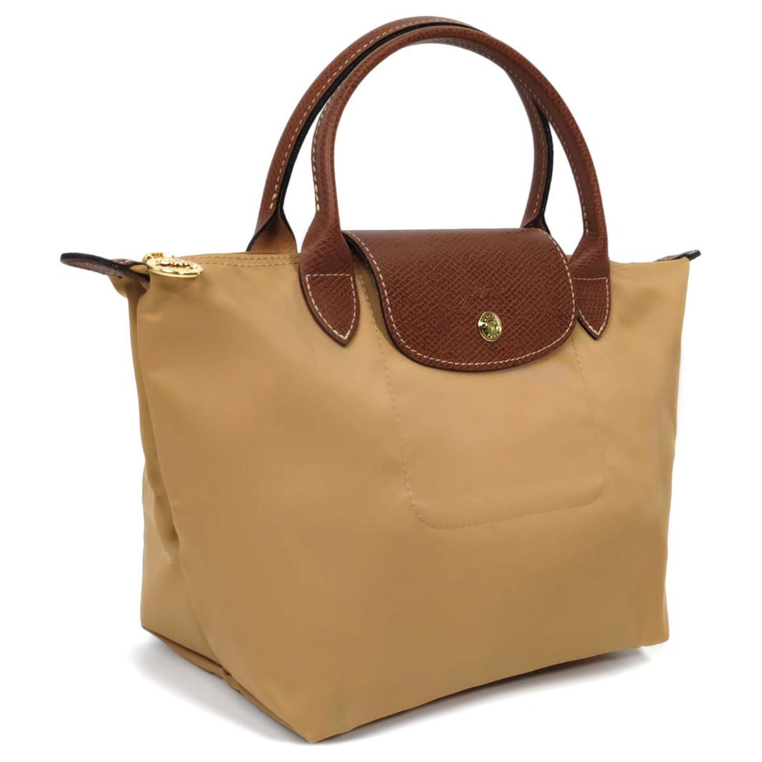 حقيبة يد Longchamp Le Pliage قابلة للطي - بيج