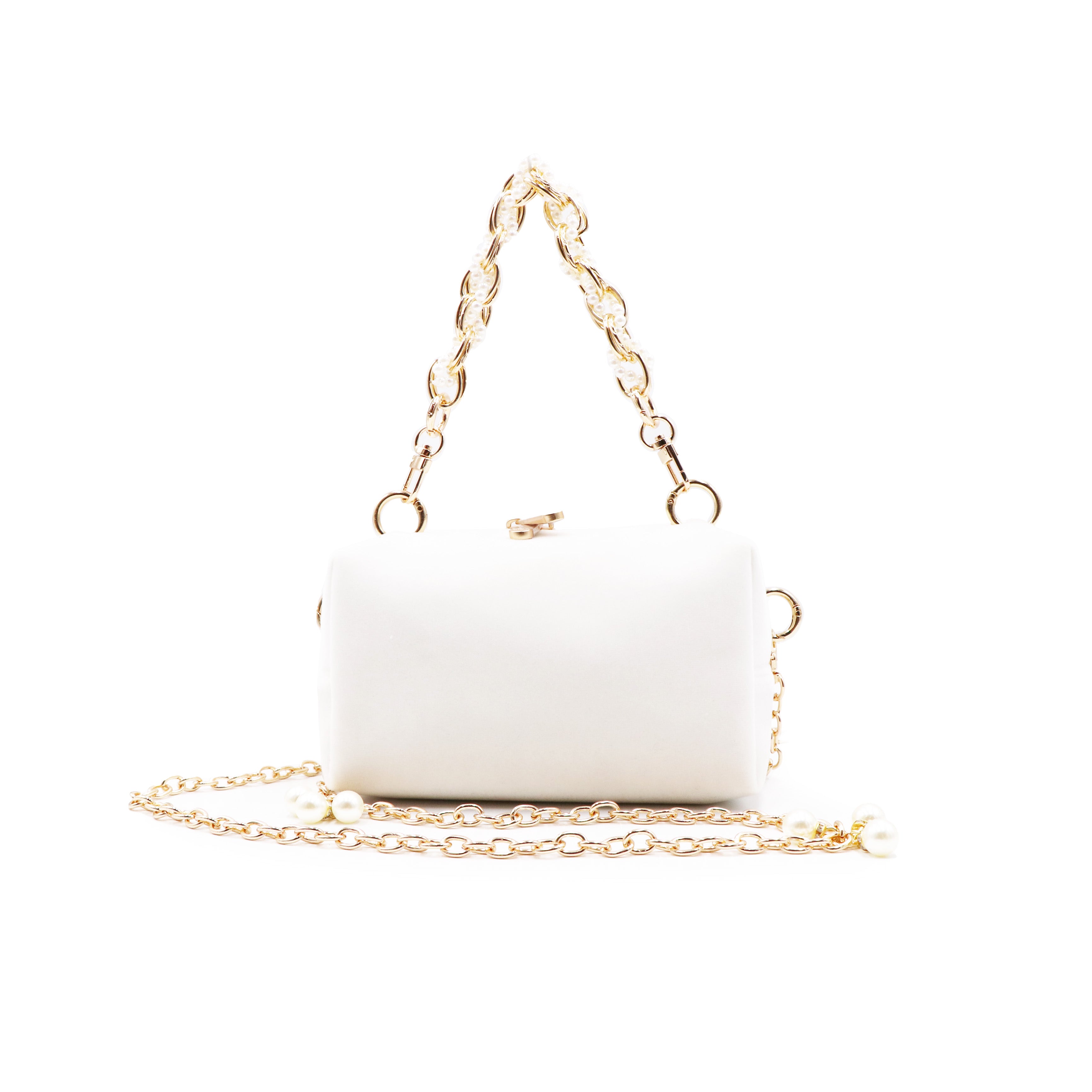 DIOR [Custom Makeup Bag] Steam Puppet Armstanton Love Letter Metal Chain Plant Fiber Low Luxury Artistic Style Portable Storage Shoe Crossbody Handbag Platinum