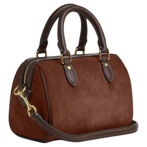 COACH Rowan 17  Boston  Tote Small Vintage Brown.
