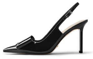 Charles & Keith High Heel | 🎀 حذاء الفيونكة الأنيق بكعب 10سم ✨.