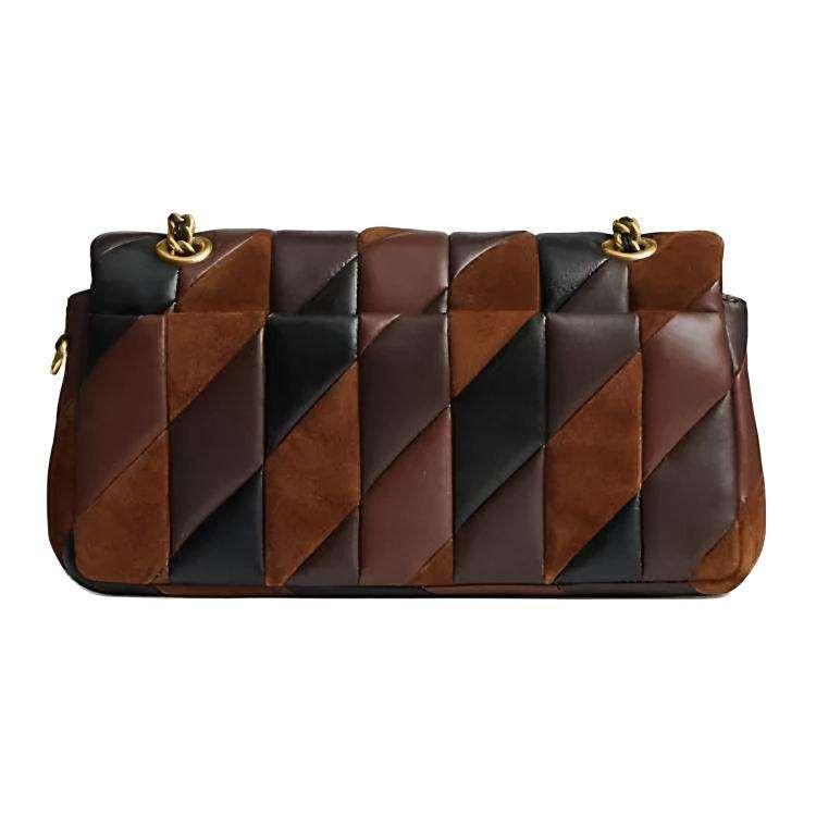 COACH Tabby 20 Maple Dark Brown.