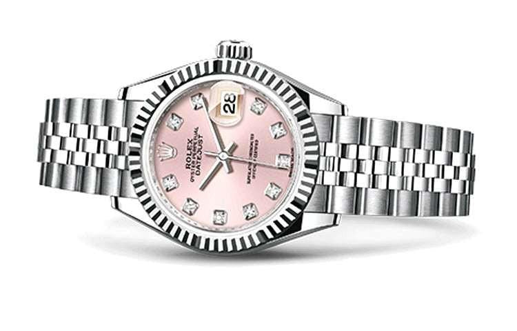 Rolex Women's Watch Pink.