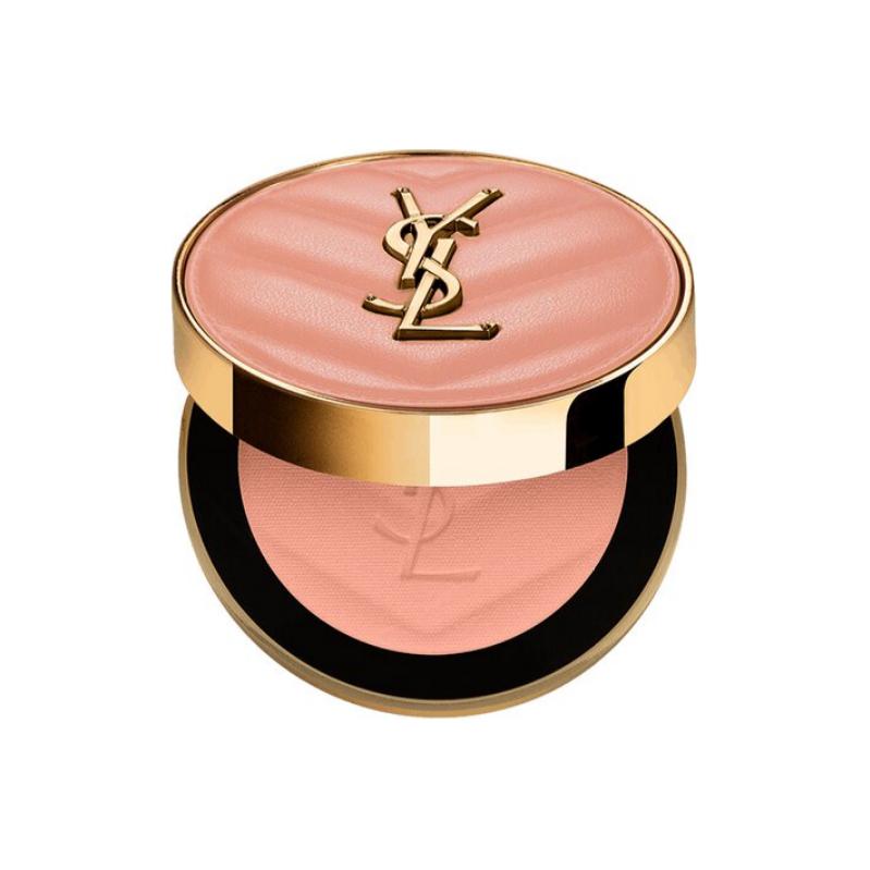 بلاشر بشعار YSL، منظر للعلبة والبودرة