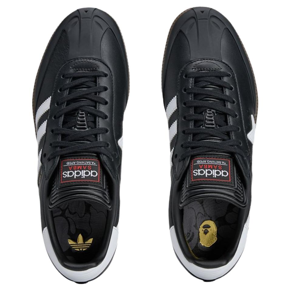 adidas Samba Bape Black White.