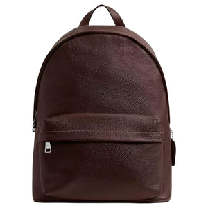 COACH Taylor 30 Zipper Closure Refined Pebble Leather Backpack Large Women's Maple Wood