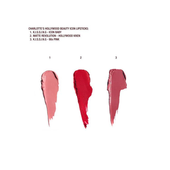 CT Modern Mist Lipstick Lipstick Makeup Set Easy to Apply Natural Complexion 1.5g*3