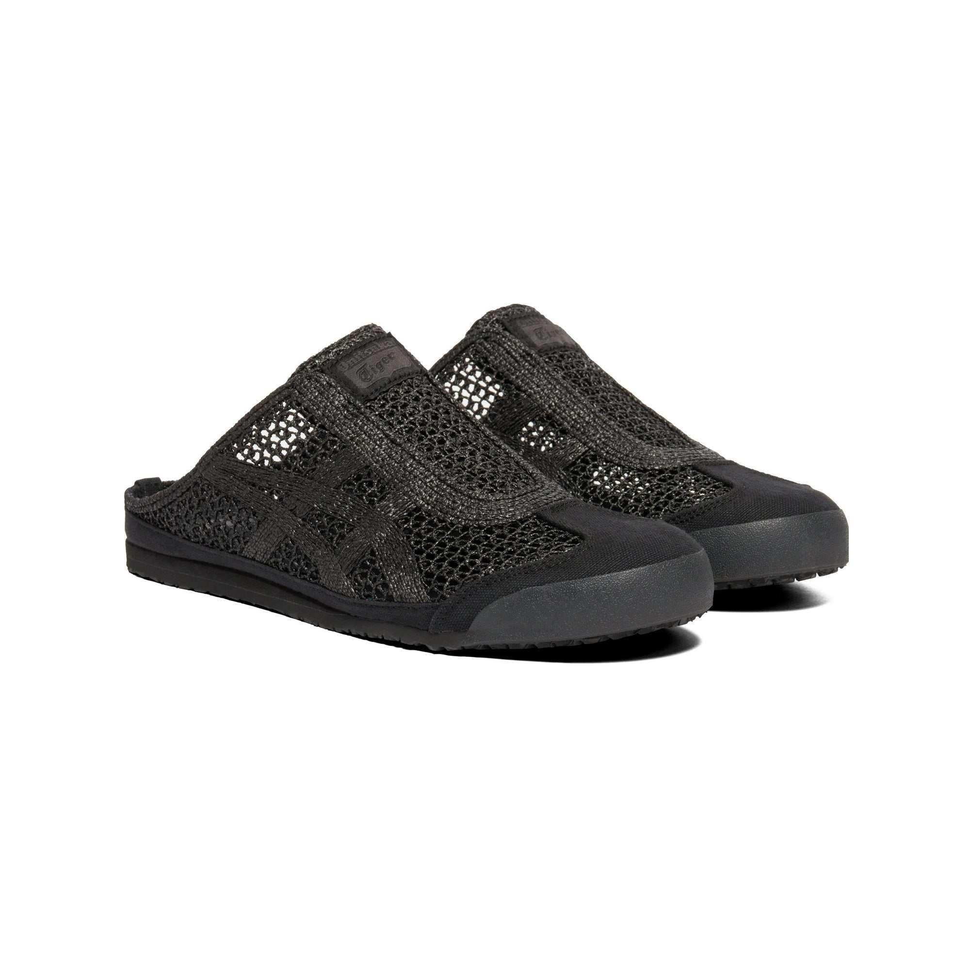 Onitsuka Tiger MEXICO 66 SABOT Toe Slippers  Black.