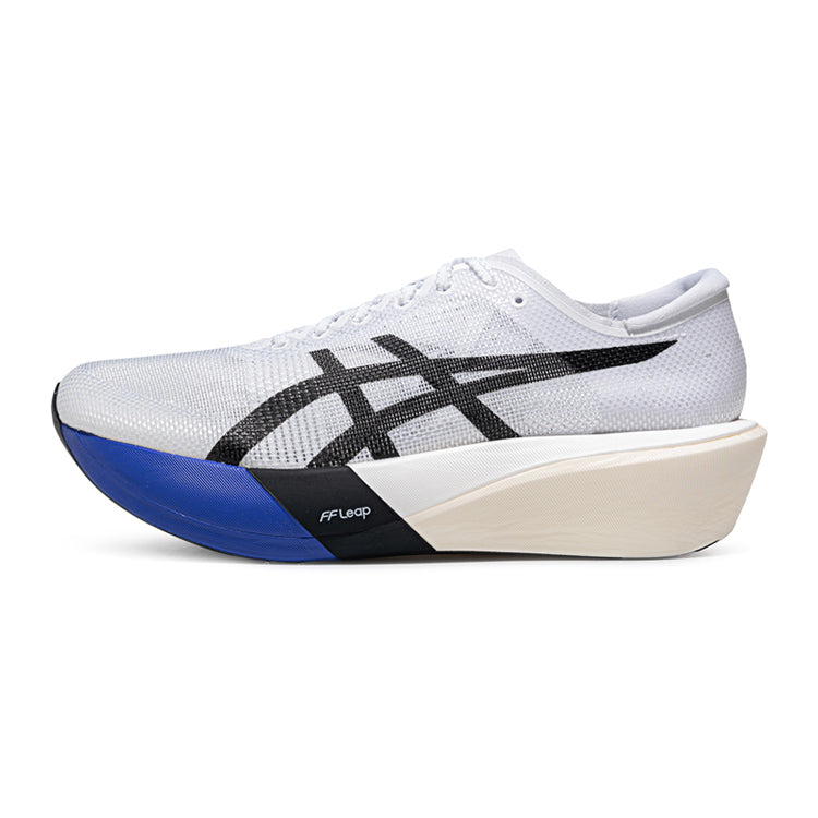 حذاء جري ASICS Metaspeed Edge أبيض وأزرق