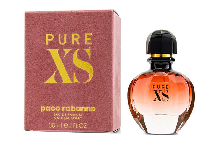 Paco Rabanne Pure XS Women's Perfume Floral and Fruity Amber Eau de Fragrance 30ml 50ml 80ml