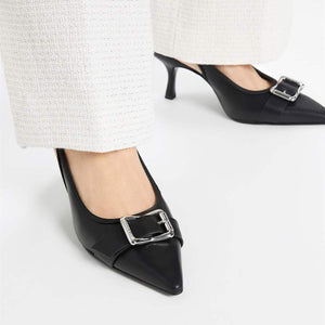 Charles & Keith High Heel | 🎀 حذاء كلاسيكي عصري بمقاسات قياسية.
