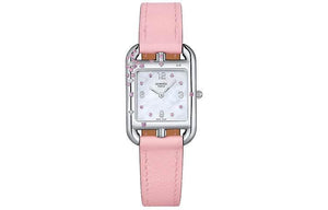 Hermes Cape Cod watch | ساعة هيرميس كيب كود بجلد الكرز الوردي 🍒✨.