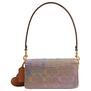 COACH Tabby 20 Gold Hardware Accessories Cowhide Single Shoulder Bag Small Women's Purple