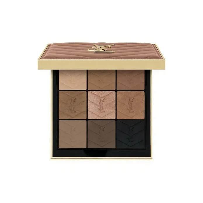 YSL Eyeshadow Palette | Eye Shadows إصدار الكوتور الحصري بـ 9 ألوان احترافية 🖤✨.