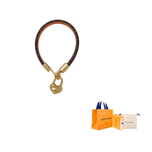 LOUIS VUITTON Crazy In Lock Canvas Bracelet Women's.