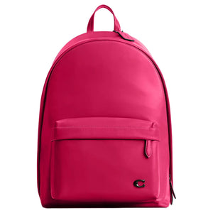 COACH Hall 29 Zipper Adjustable Shoulder Strap, Paperweight Leather, Backpack, Large Size, Men's, Dragon Fruit Color