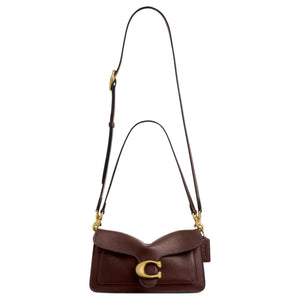 أناقة كلاسيكية بلون الـ Dark Cherry الغني.. حقيبة Coach Tabby 26 الفاخرة ✨.