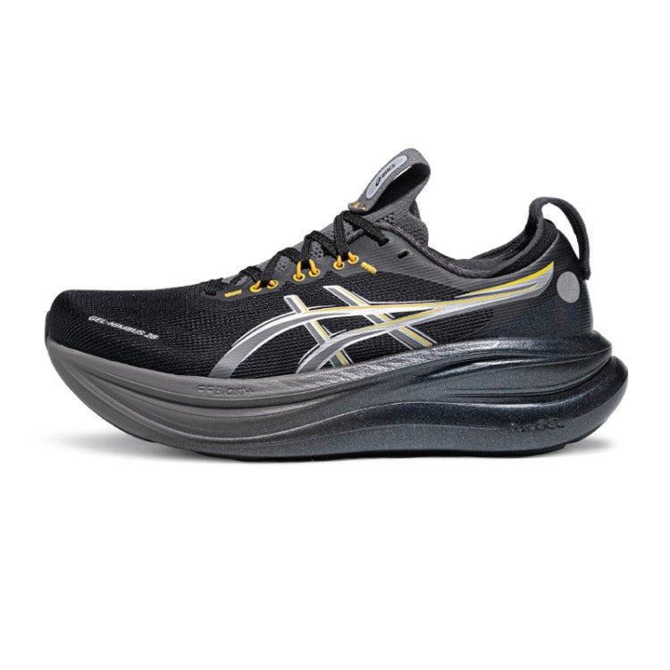 ASICS GEL-NIMBUS 28 Soft, Durable Shock-Absorbing Breathable Rebound Running Shoes for Men, Black