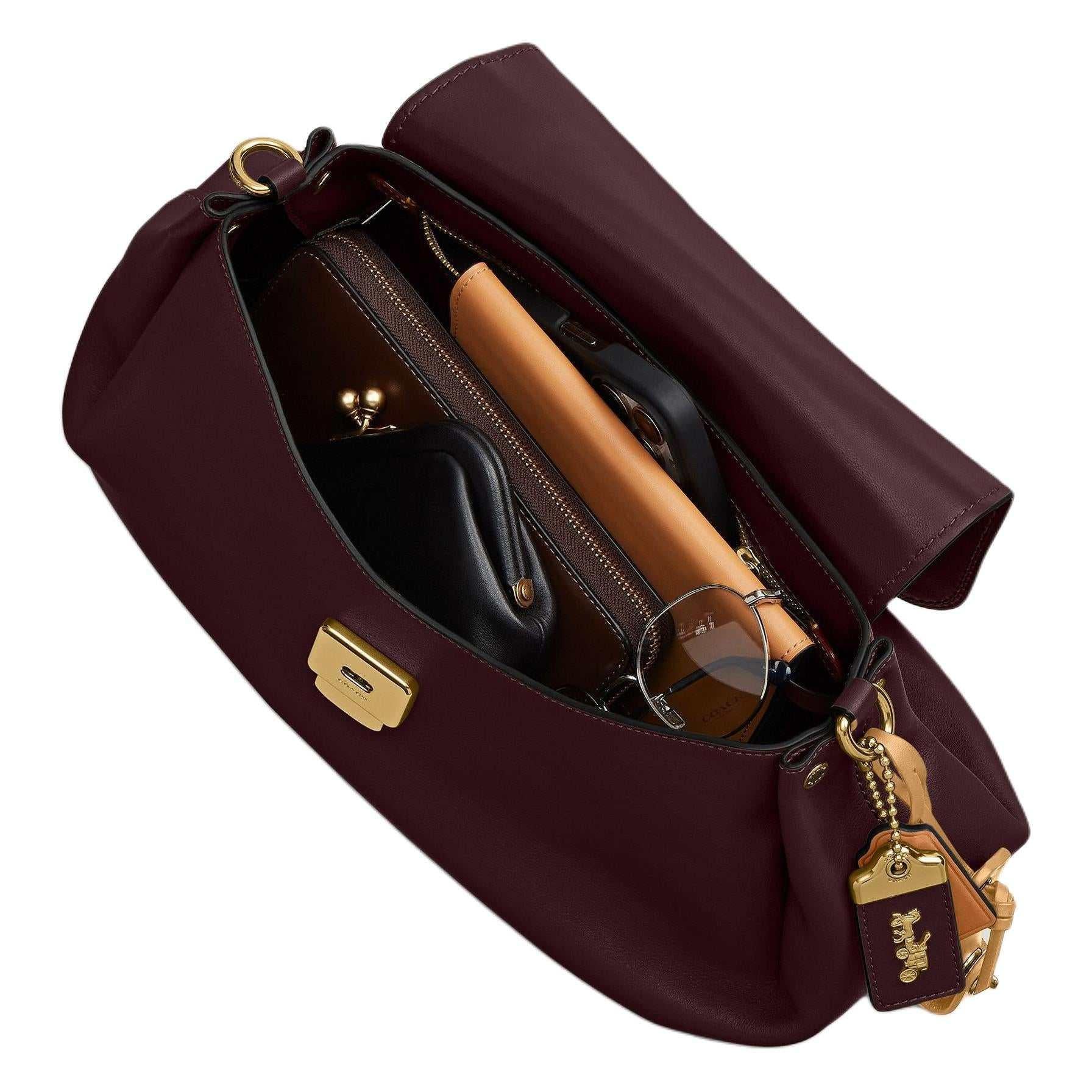 COACH SLOUCHY ROGUE 35  Tote Bag Large.