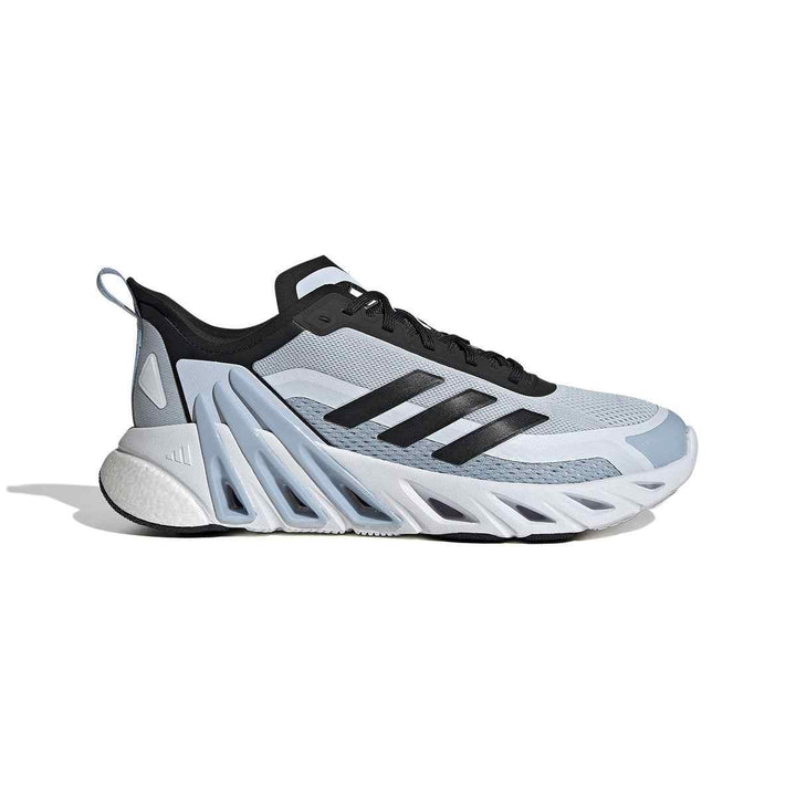 adidas ClimaCool Vento gray/black athletic shoe with breathable mesh upper and Boost cushioning.