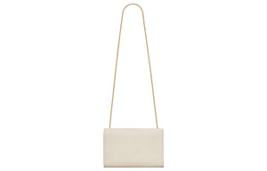 SAINT LAURENT YSL Kate  Medium White.