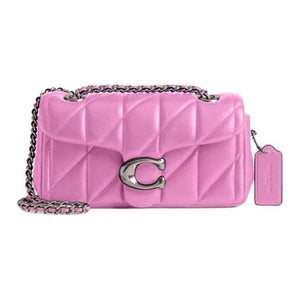 COACH Tabby 20 Leather Shoulder Bag Small  Pink.