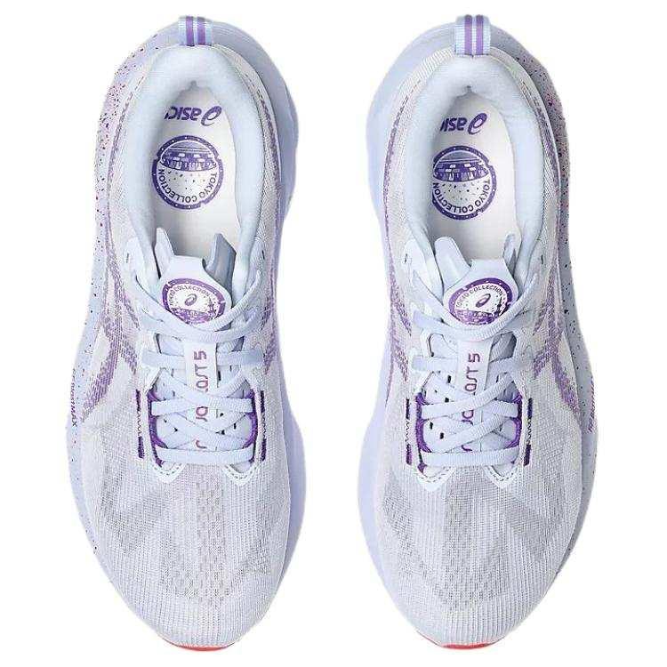 ASICS NOVABLAST 5  White Purple.