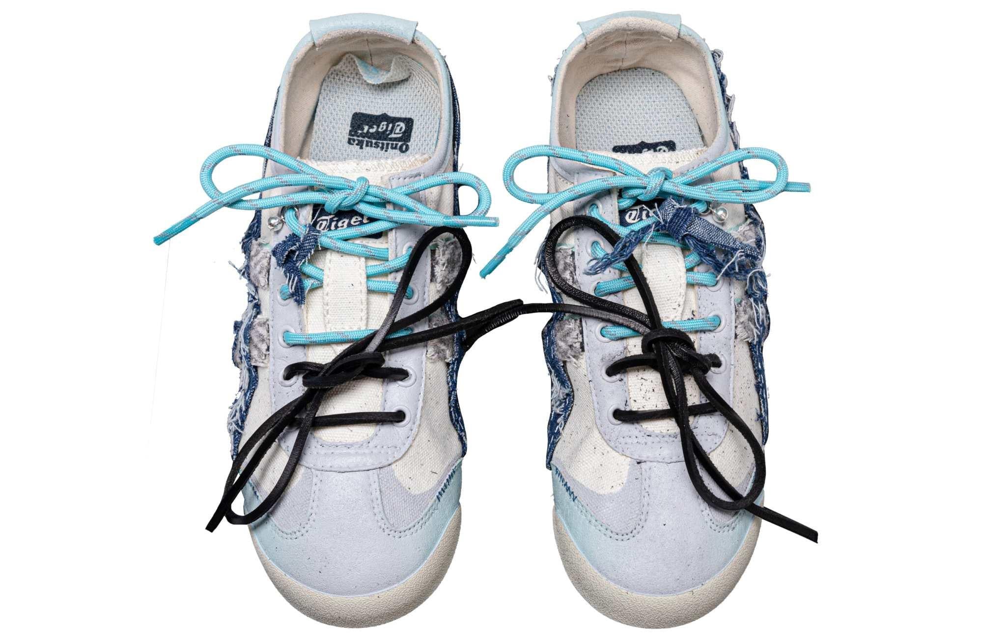 Onitsuka Tiger Mexico 66 | إصدار "باتشورك" الحصري بتصميم الكانفاس المنسل.