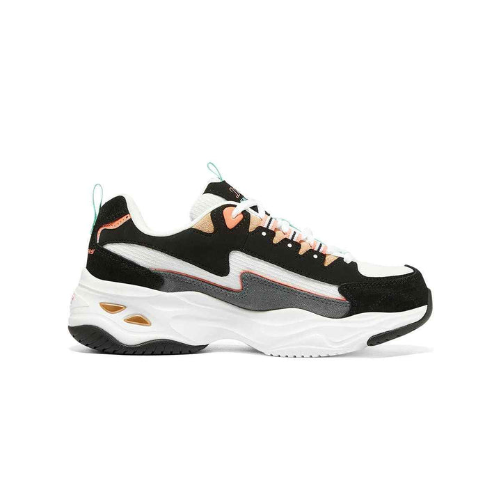 Skechers | [أحذية D'LITES4.0 للأب] أحذية نسائية رياضية للجري خفيفة الوزن ومريحة في الربيع والصيف - رفعة