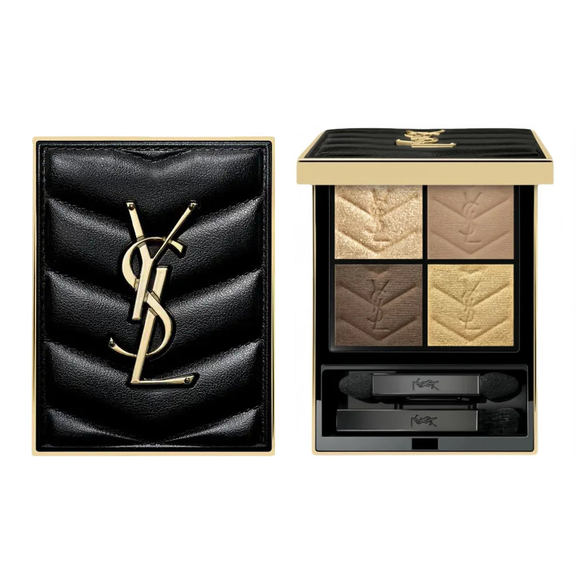باليت ظلال عيون رباعية بشعار YSL، الصورة الثامنة عشرة من صور المنتج