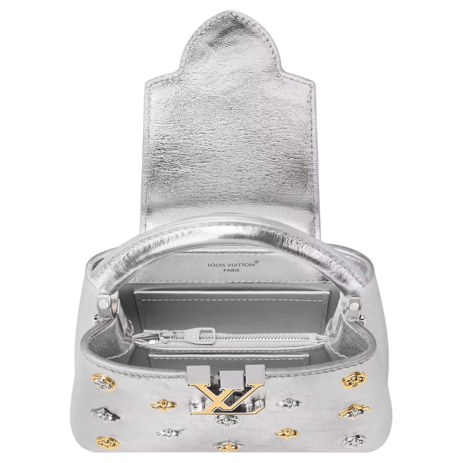 LOUIS VUITTON Silver Bag.