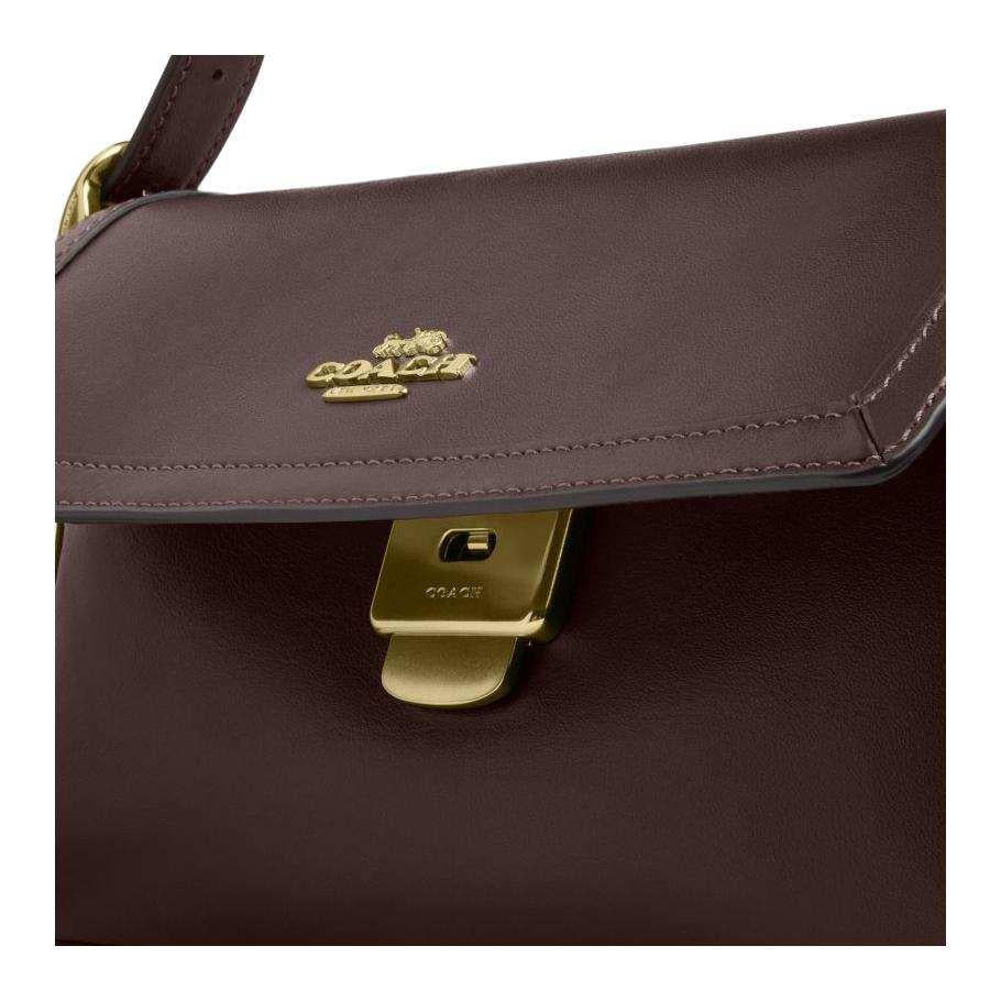 COACH Etta 25 Small Espresso Bag.