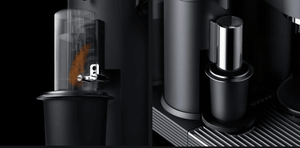 ماكينة Meraki Espresso ذكية مع مطحنة Timemore مدمجة.