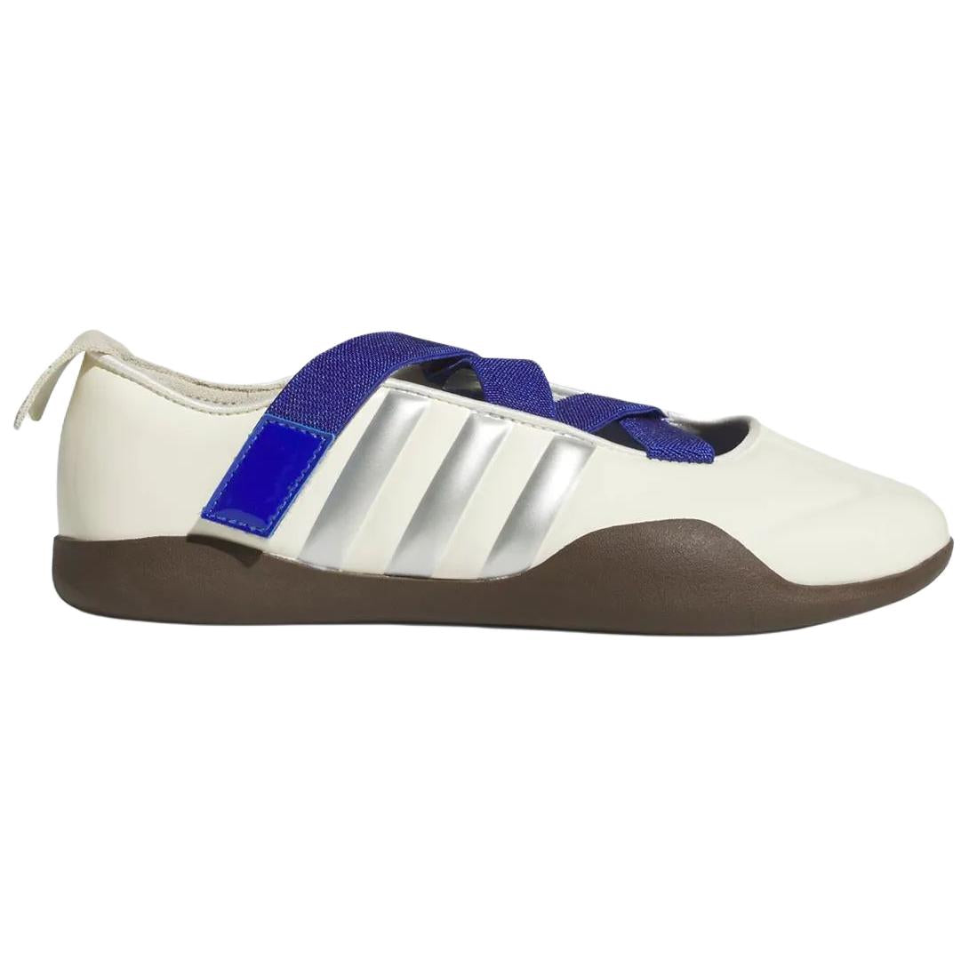 حذاء باليرينا نسائي adidas x Caroline Hu أبيض وأزرق